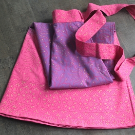 Indian cotton skirt Sanganeri print