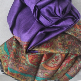 Indian cotton scarf