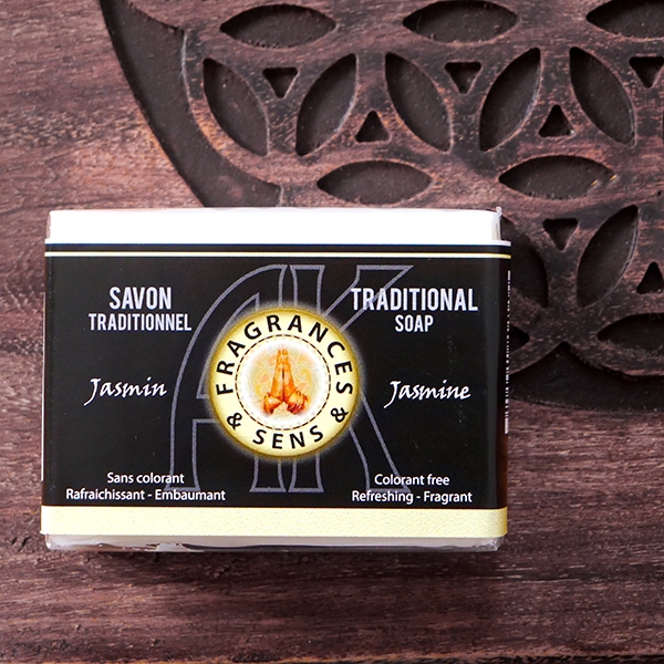 Savon traditionnel naturel jasmin 100g