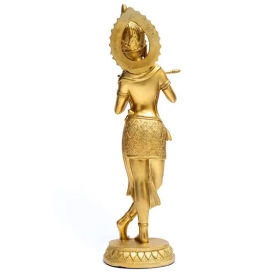 Statuette dieu hindou Krishna