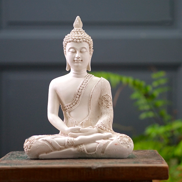 Statuette Bouddha En Méditation, Déco Spirituelle