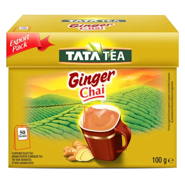 Tea Black with ginger flavor 100g