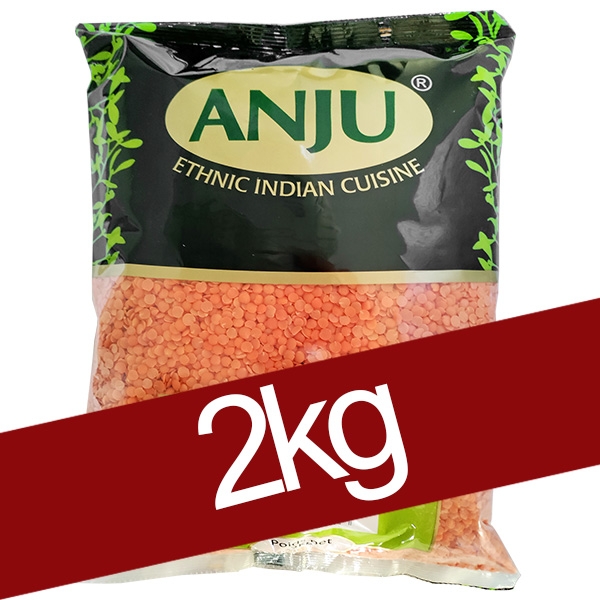 Lentilles corail Masoor Dal en gros 2kg