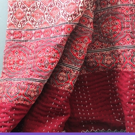 Couvre-lit indien en coton