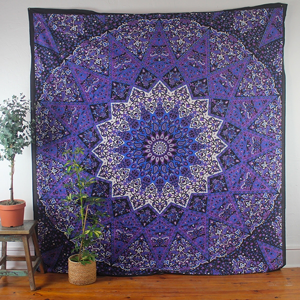 Tenture murale indienne Mandala