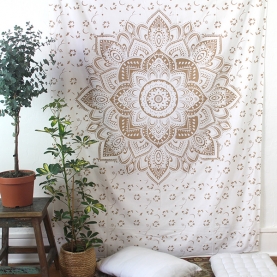 Indian mandala wall hanging Lotus