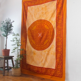 Indian handcrafted cotton wall hanging Batik