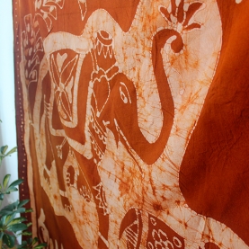 Tenture murale indienne Batik