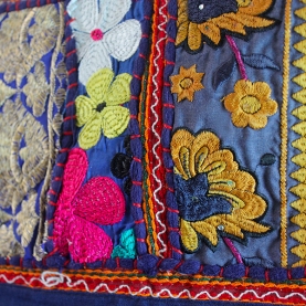 Indian cotton vaner wall Toran patchwork