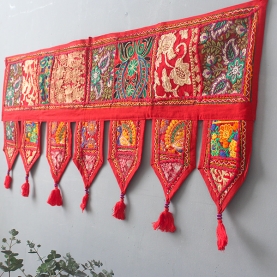 Indian cotton vaner wall