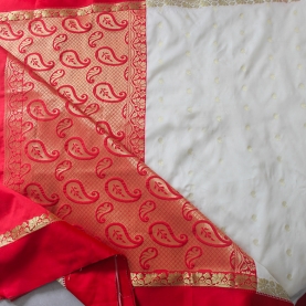 Saree indien complet satiné