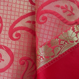 Saree indien satiné