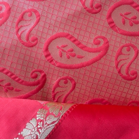 Saree indien brodé