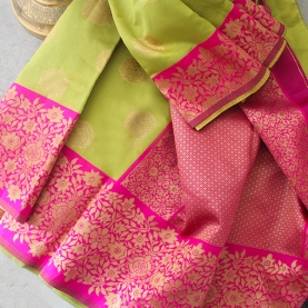 Indian saree satin fabric