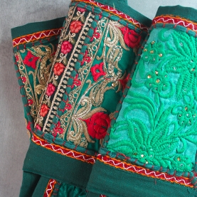 Indian cotton vaner wall Toran patchwork