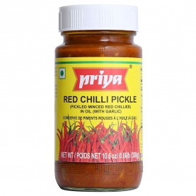 Pickles ou achars indiens Piments rouges 0.3kg