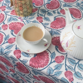 Indian handcrafted printed table cover