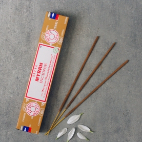 Indian Incense sticks Satya Myrrh 15g