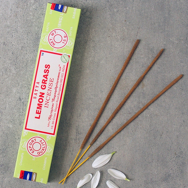 Indian Incense sticks Satya Lemon grass 15g