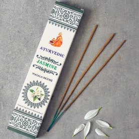 Indian Incense sticks Ayurvedic Jasmine 15g