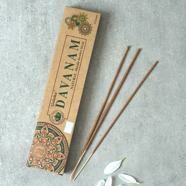 Indian Incense sticks Goloka Davanam 15g