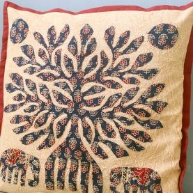 Housse de coussin indienne Arbre de vie