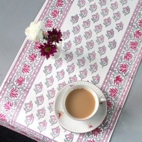 Indian cotton table runner