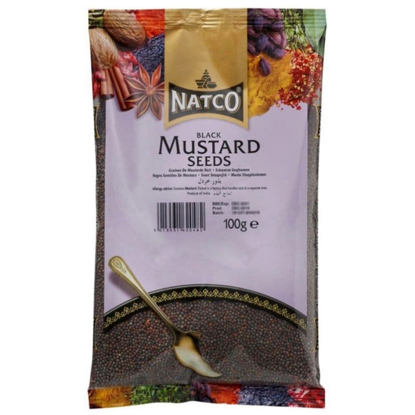 Brown mustard seeds, Indian spices 100g
