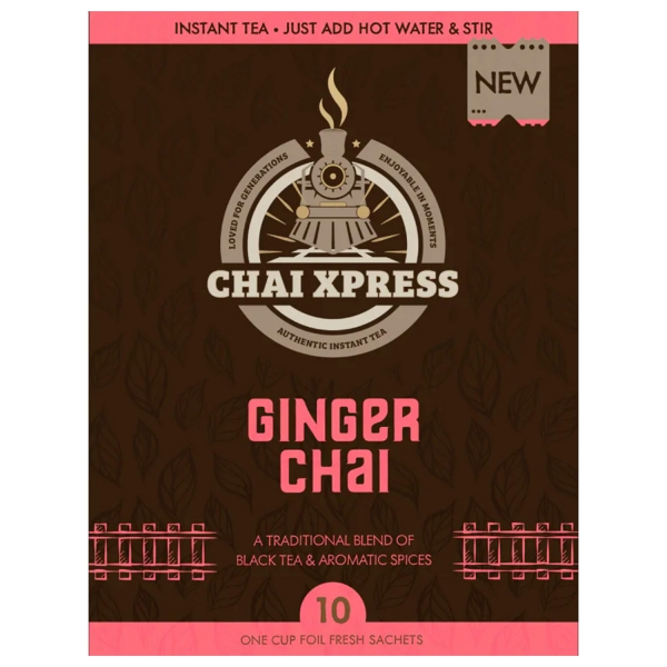 Instant tea Indian Ginger chai x10