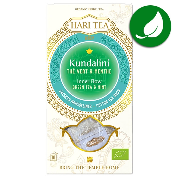Organic green tea & mint 20g