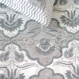 Indian printed cotton bedsheet
