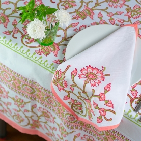 Indian tablecover with napkins