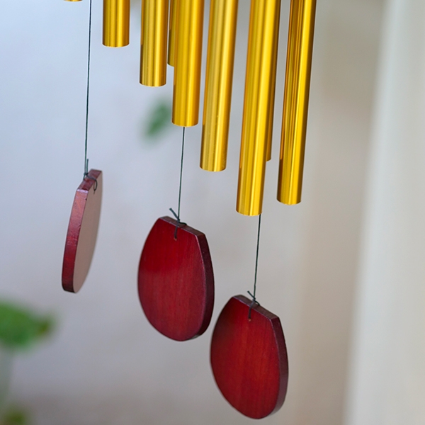 Carillon à Main Energy Chime – Tubes Sonores En Aluminium Et Bois, Pour Méditation, Yoga, éveil Musical, Dès 3 Ans