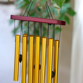 Golden metal Wind chime