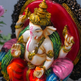 Indian hindu god Ganesh statue