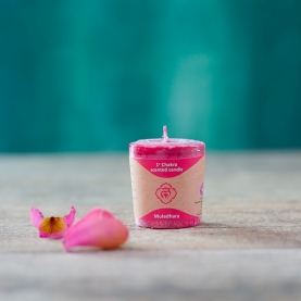 Scented candle 1st chakra Muladhara