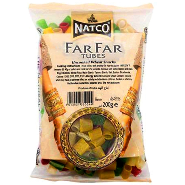 Snacks indiens Far Far au sagou Tubes 200g