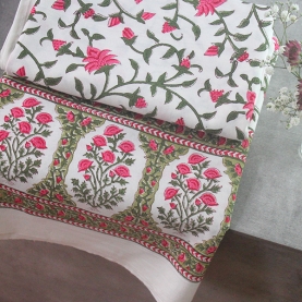 Indian cotton table cover