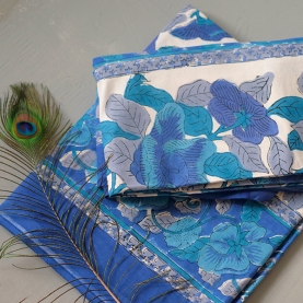 Indian printed cotton table cover