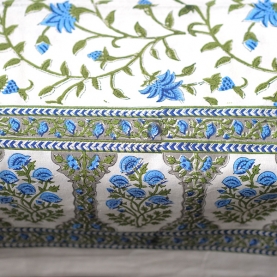 Indian printed cotton table cover