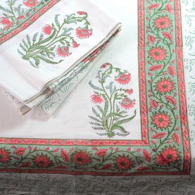 Indian cotton printed table cover