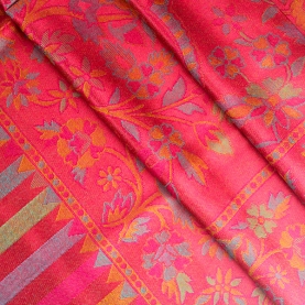 Indian woven cotton scarf