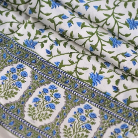 Nappe indienne en coton