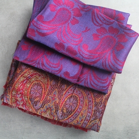 Indian Jamawar cotton scarf