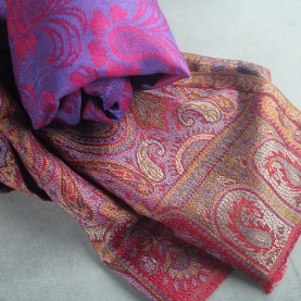 Indian cotton shawl