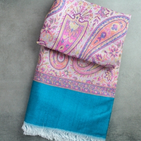 Indian Jamawar cotton scarf