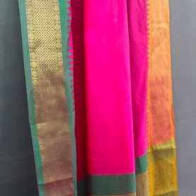 Saree indien complet satiné