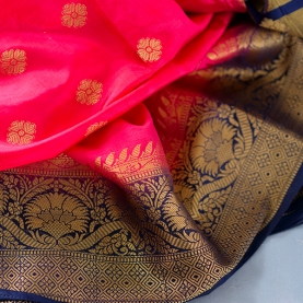 Saree indien complet satiné