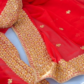 Indian wedding saree
