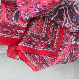 Indian silk scarf